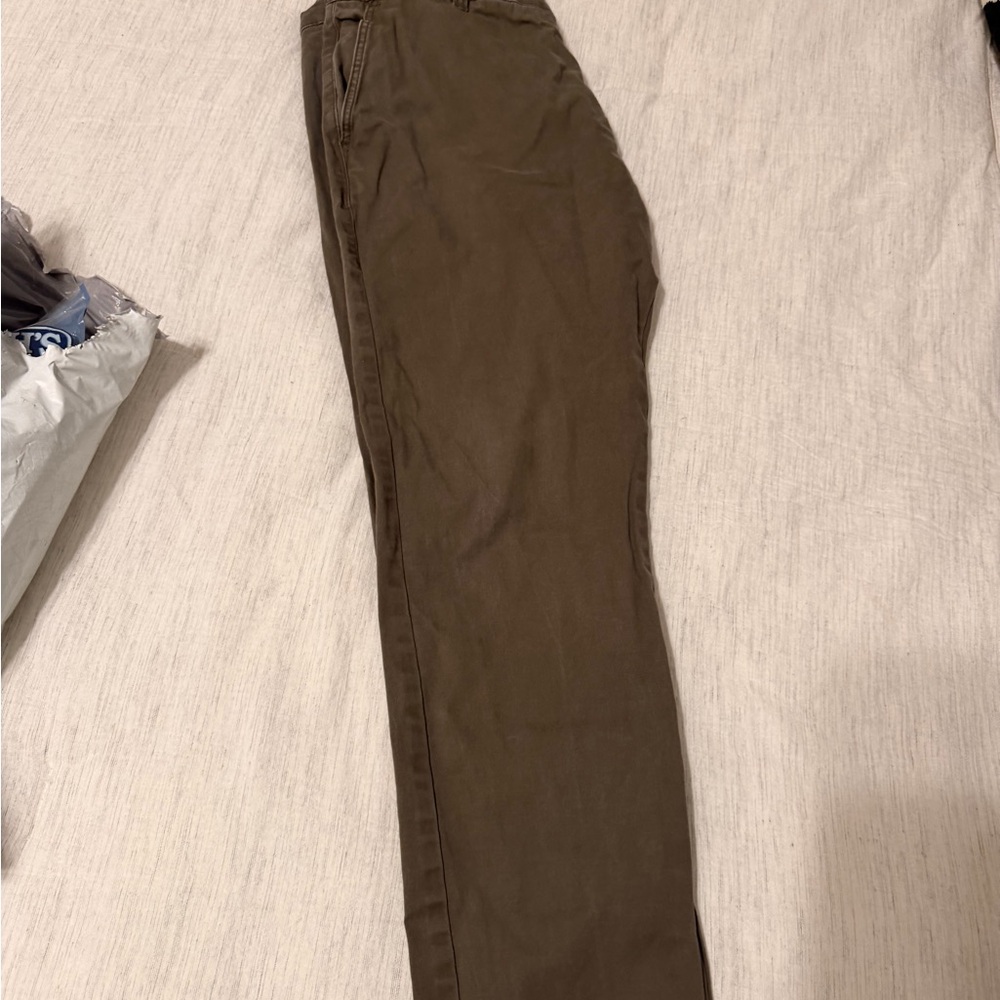 H&M Men's Olive Chinos